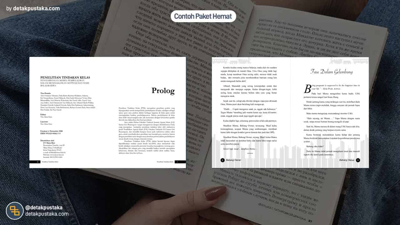 Harga Jasa Desain Layout Buku Murah dan Berkualitas Tinggi Tahun Ini