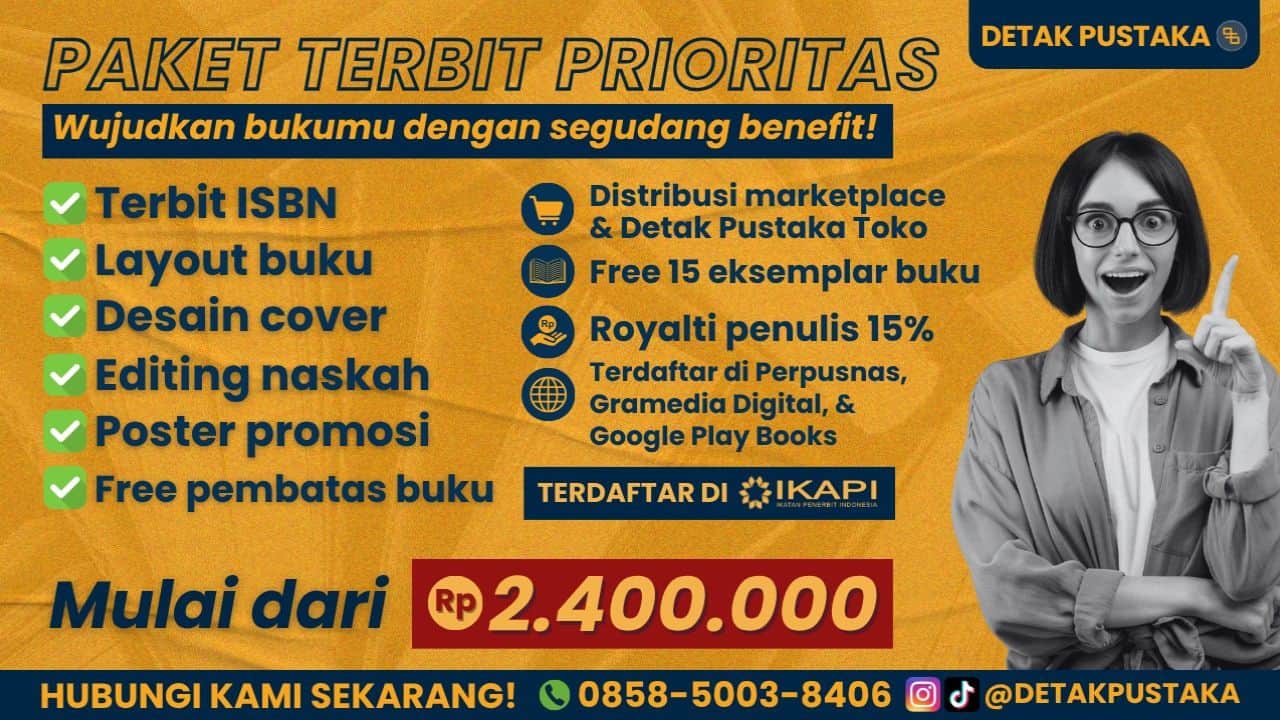 Jasa Penerbitan Buku Tercepat, Berkualitas dan Profesional Tahun Ini