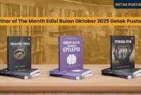 Author of The Month Edisi Bulan Oktober 2025 Detak Pustaka