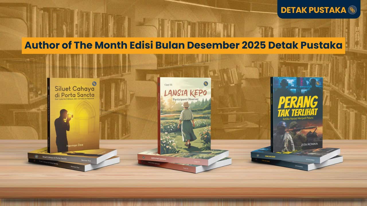 Author of The Month Edisi Bulan Desember 2025 Detak Pustaka