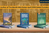 Author of The Month Edisi Bulan April 2026 Detak Pustaka