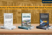 Author of The Month Edisi Bulan Maret 2026 Detak Pustaka