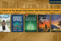 Author of The Month Edisi Bulan Mei 2026 Detak Pustaka