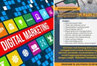 Dibuka Lowongan Magang Tim Marketing Penerbit Detak Pustaka