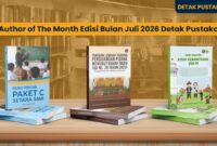 Author of The Month Edisi Bulan Juli 2026 Penerbit Detak Pustaka