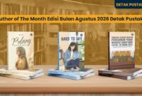 Author of The Month Edisi Bulan Agustus 2026 Penerbit Detak Pustaka