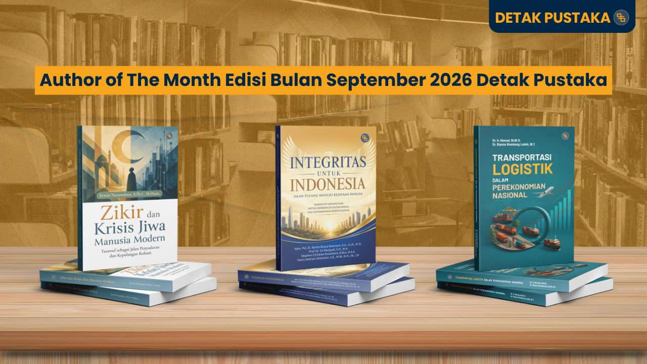 Author of The Month Edisi Bulan September 2026 Penerbit Detak Pustaka
