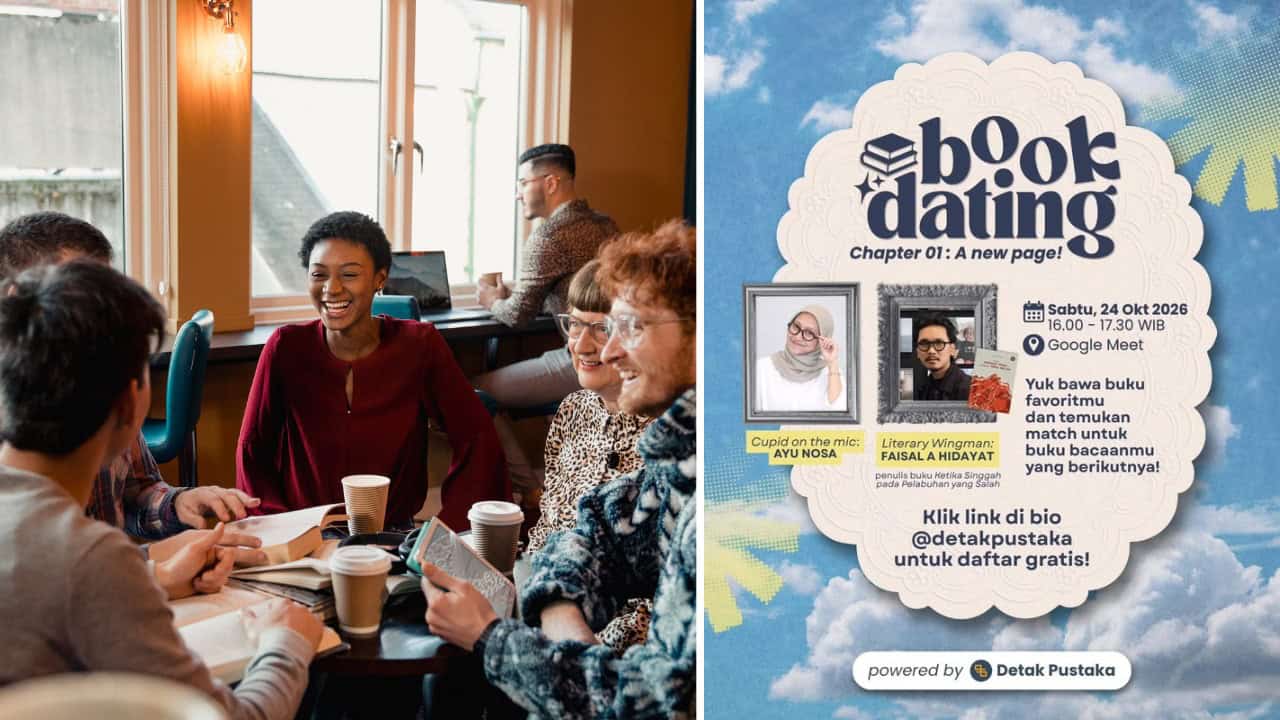Book Dating Chapter 01: A New Page! Agenda Membaca Bersama dan Menemukan Teman Baca